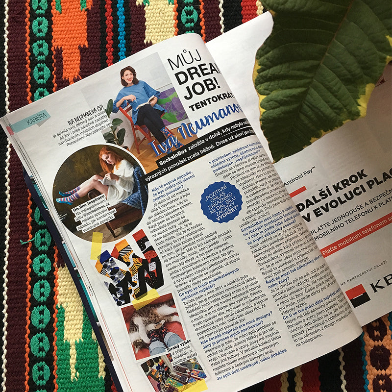 Jaké to je, podnikat v barevných ponožkách